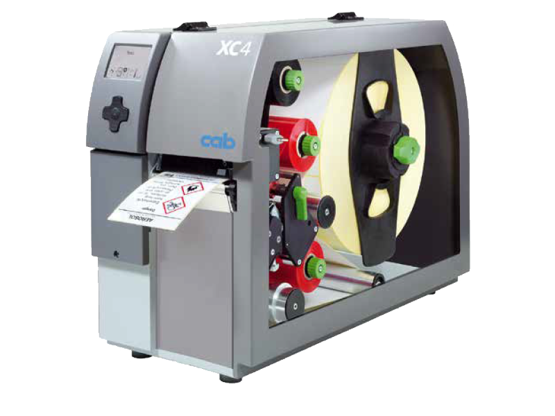 CAB XC4-Reihe Zweifarbetikettendrucker